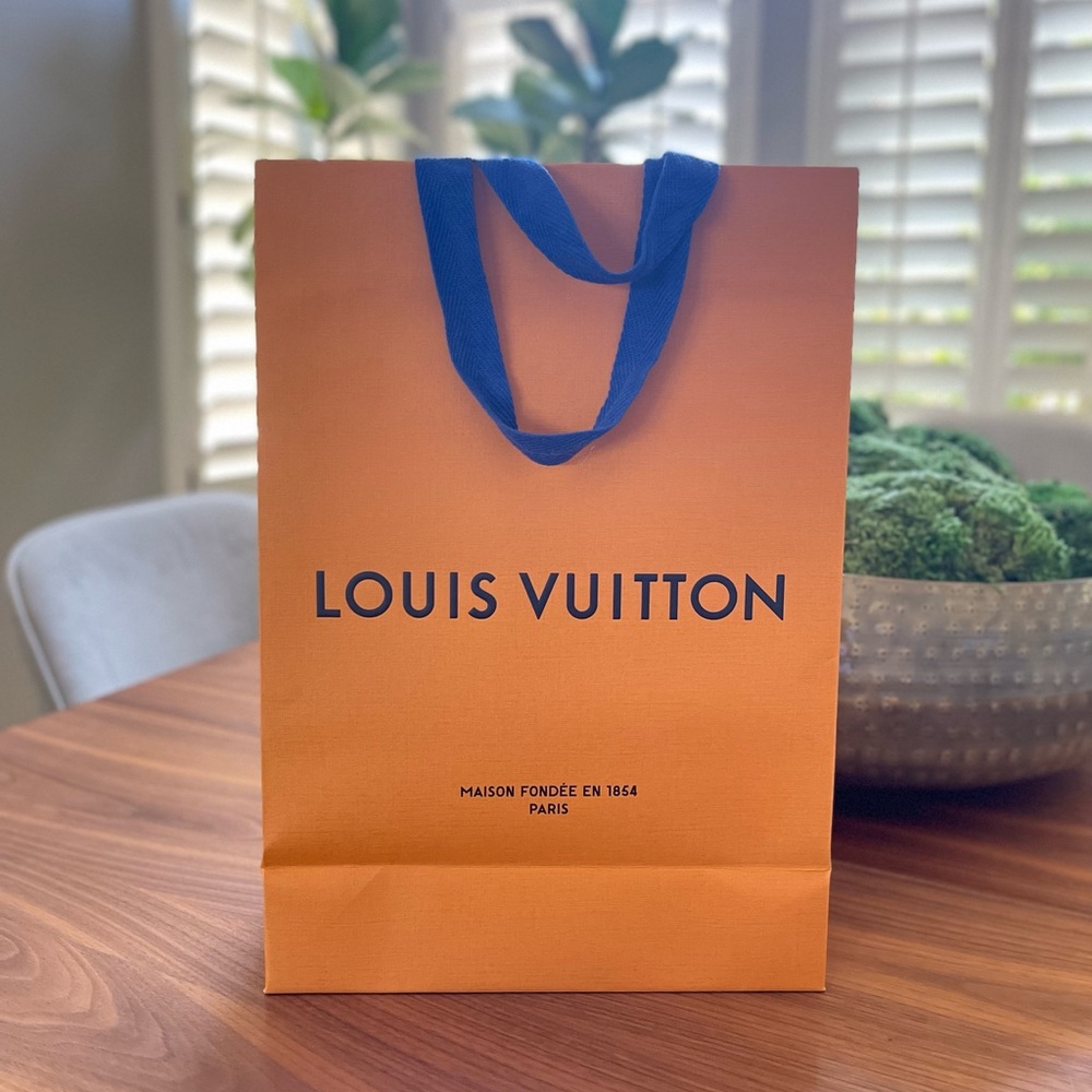 Louis Vuitton shopping bag